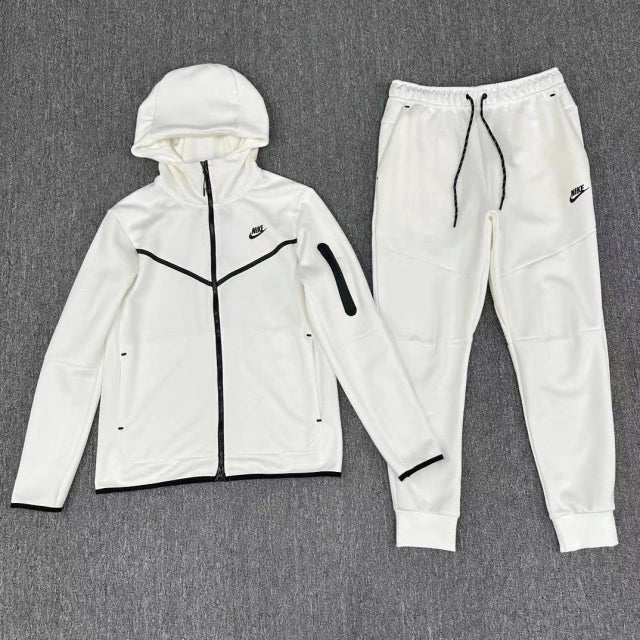 Conjunto Nike Tech Fleece White